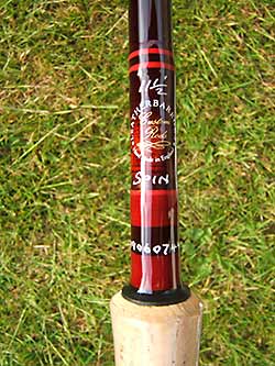 Example of spin rod