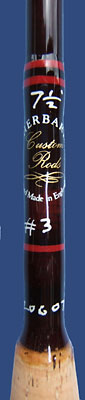 Single fly rod